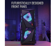 AeroCool PGS Glider Cosmo RGB Czarna - 623749 - zdjęcie 2